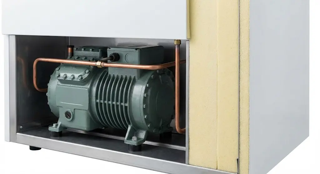 의약품냉장고 고성능 산업용 컴프레셔와 고밀도 단열재 구조