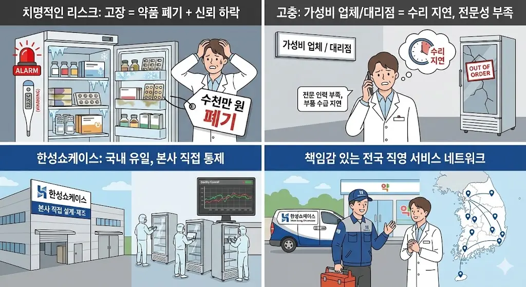 약국냉장고