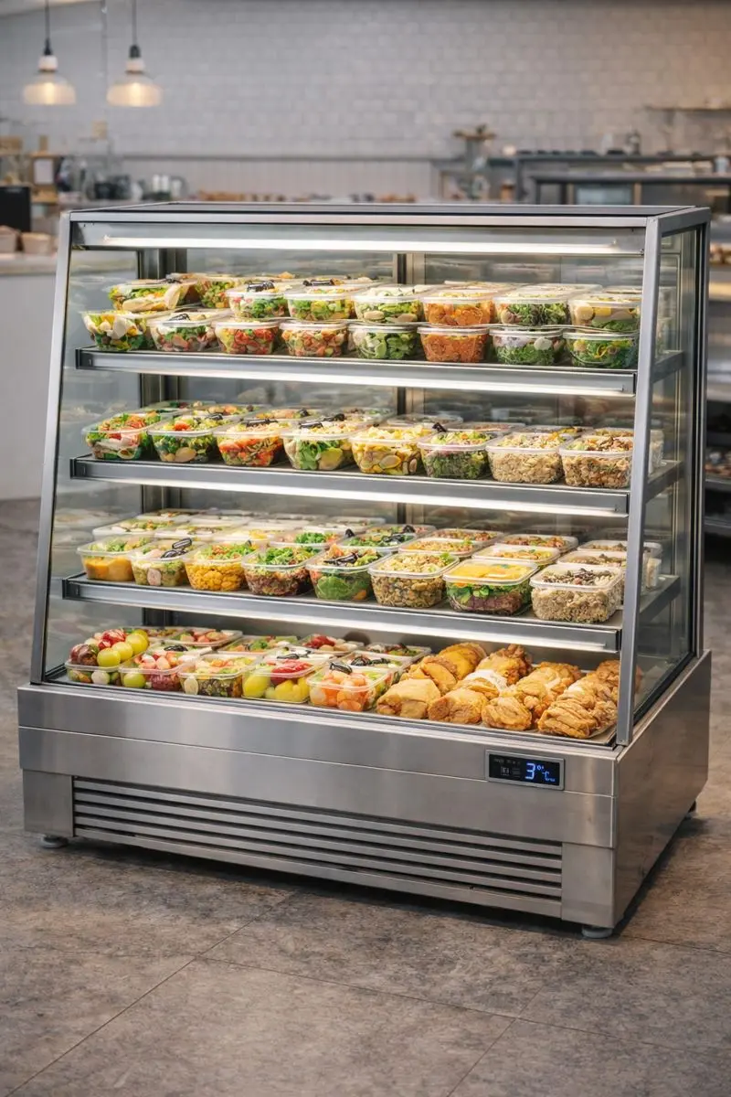 샌드위치·디저트 진열 오픈 쇼케이스