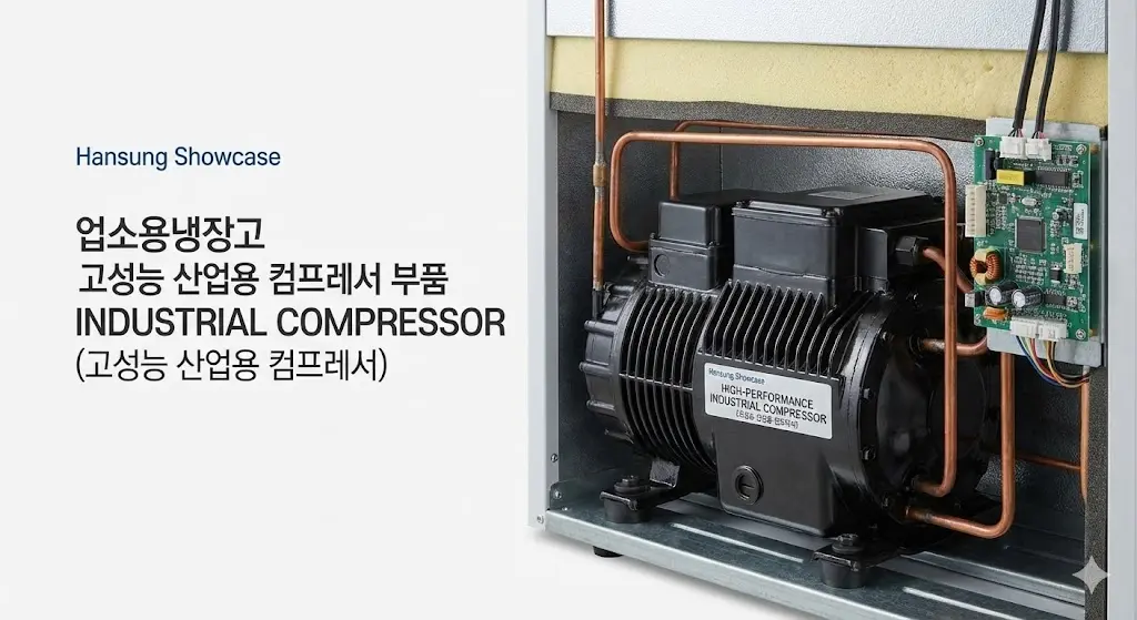업소용냉장고 고성능 산업용 컴프레서 부품