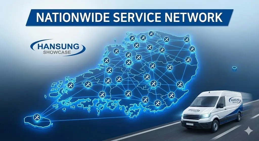 v전국 어디서든 신속한 유지보수를 지원하는 한성쇼케이스 음료수 냉장고 AS 망