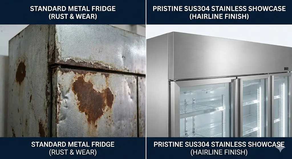 소재의 차이가 만드는 내구성과 위생의 격차: 일반 금속 vs 프리미엄 SUS304.