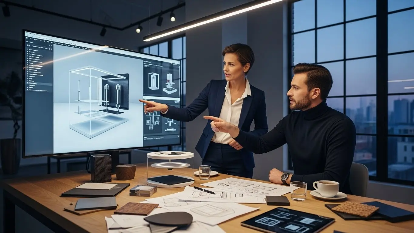 에어커튼 오픈 쇼케이스(프리미엄 설계)
