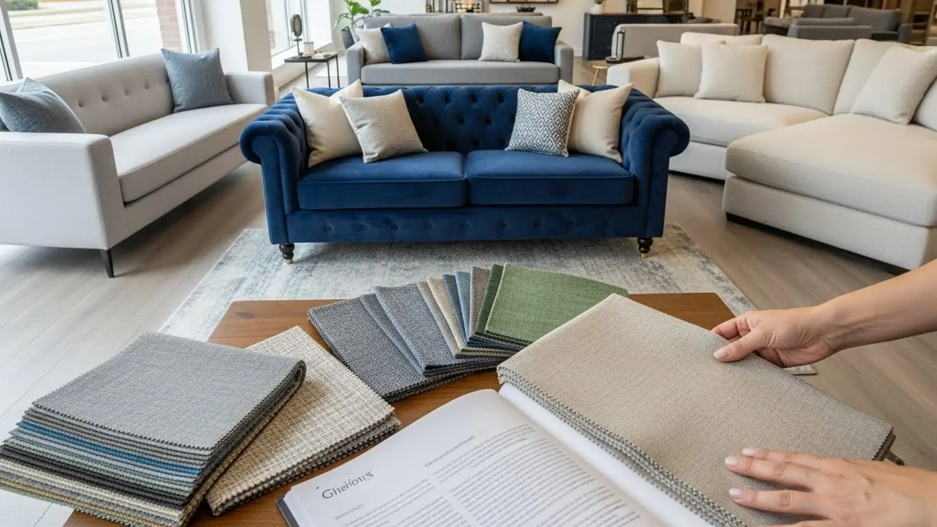 패브릭 소파 관리, 어렵지 않습니다