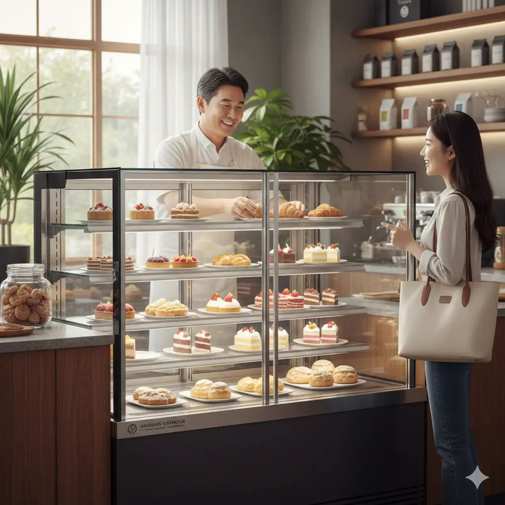 양문형 쇼케이스