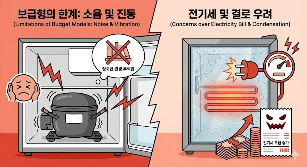 미니쇼케이스냉장고