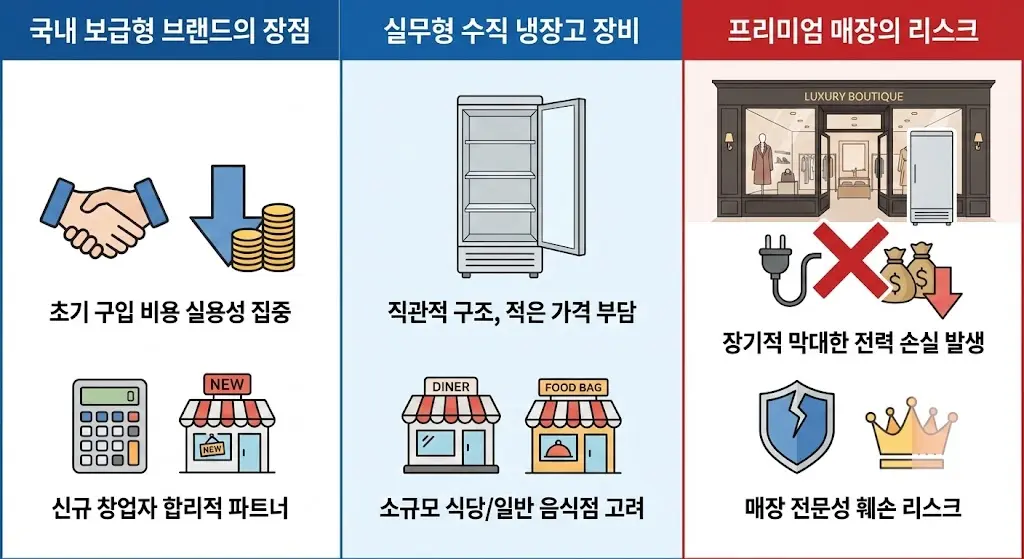 수직냉장고