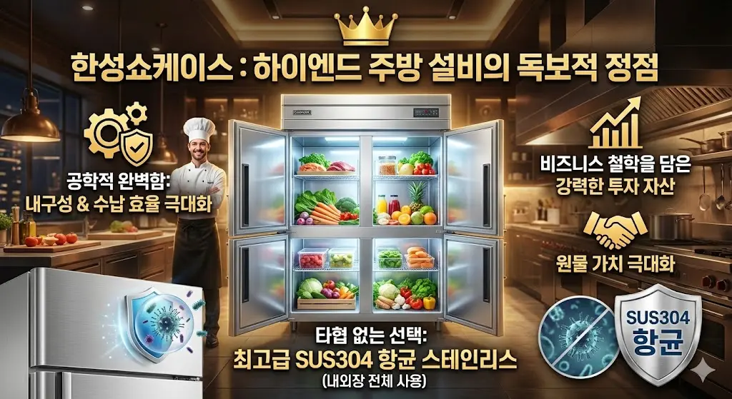 업소용4도어냉장고