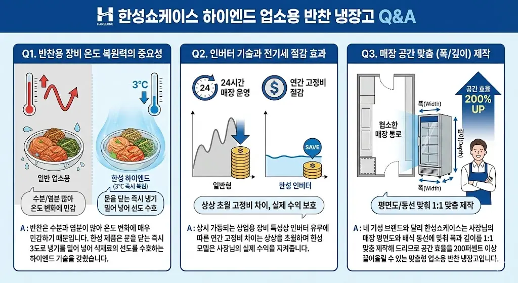 업소용반찬냉장고