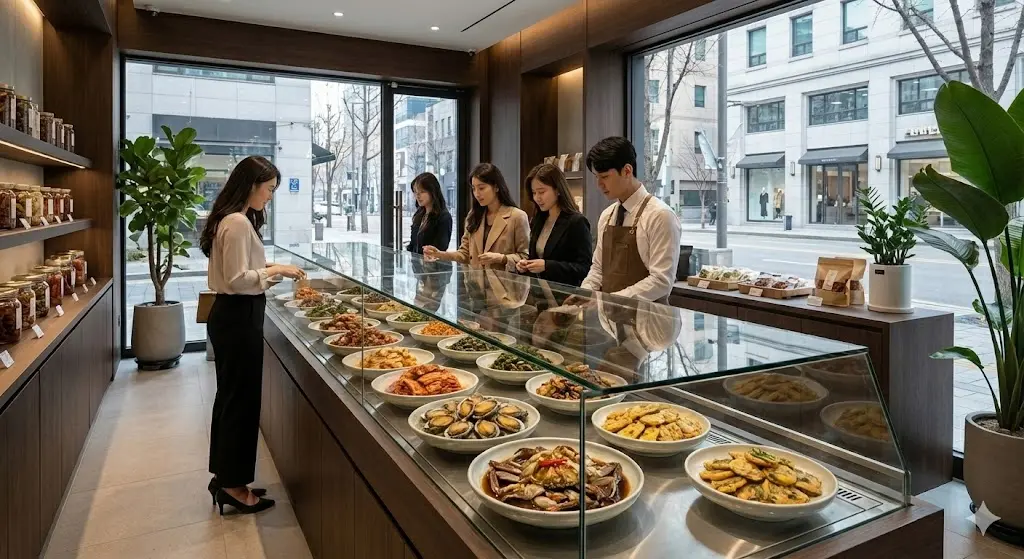 반찬가게냉장고