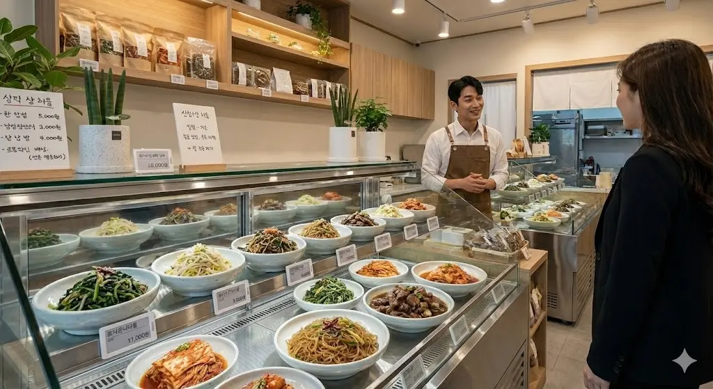 반찬가게냉장고