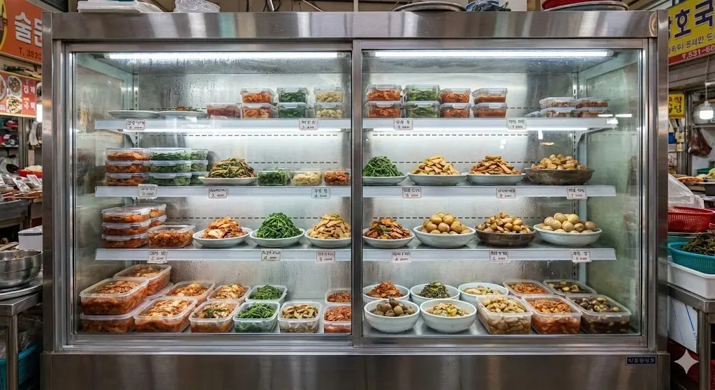반찬가게냉장고