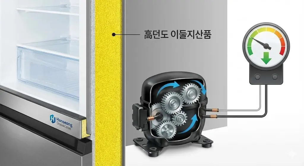 고효율 인버터 + 단열 기술의 조화
