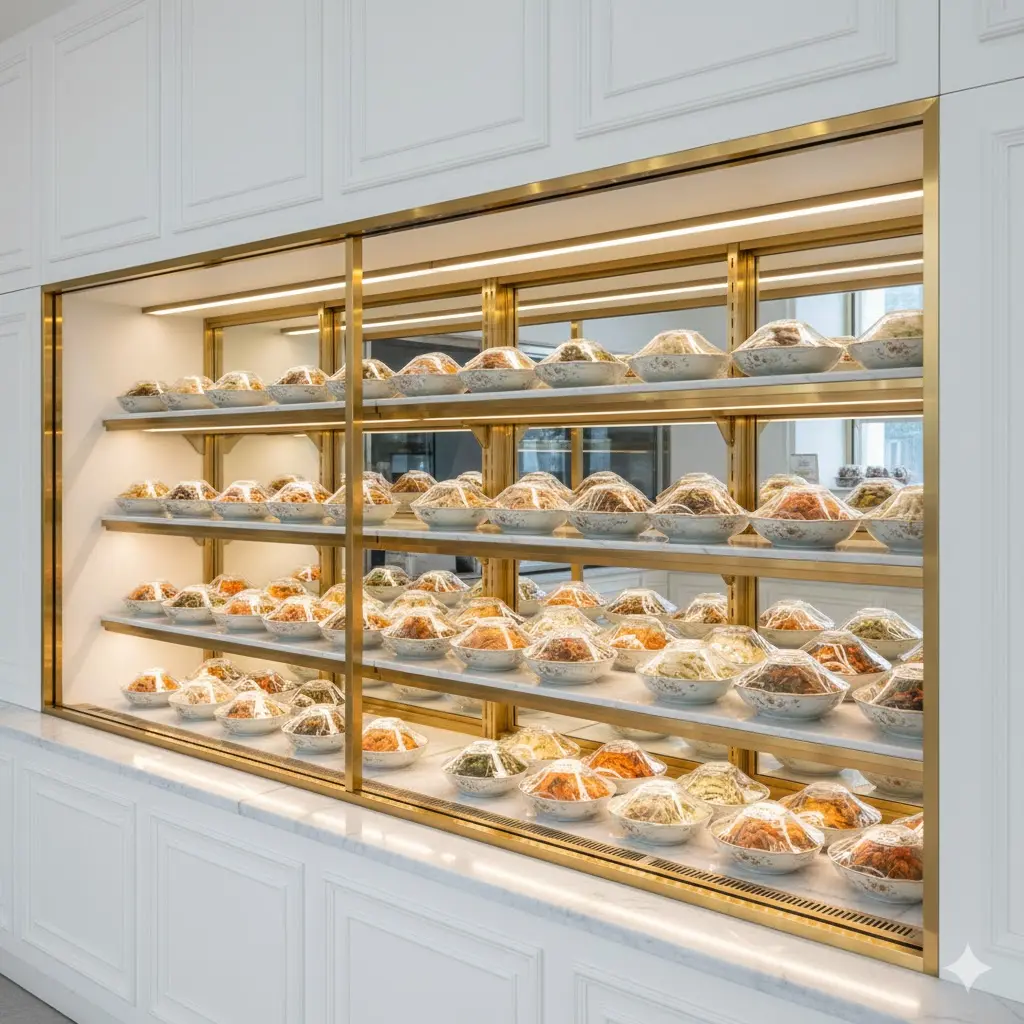 시선강탈 반찬쇼케이스