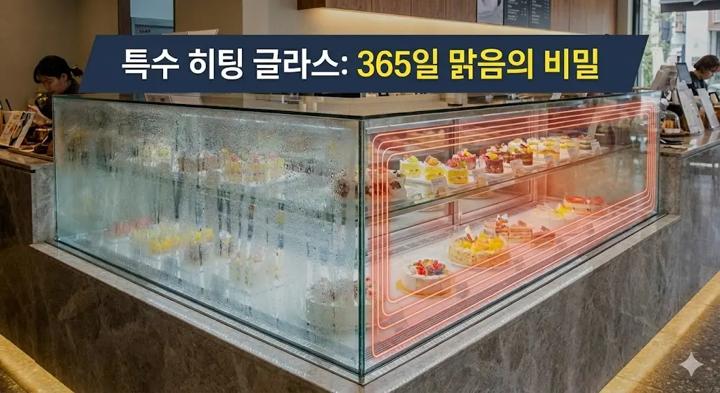 열선 작동 모습을 그래픽으로 표현했습니다.