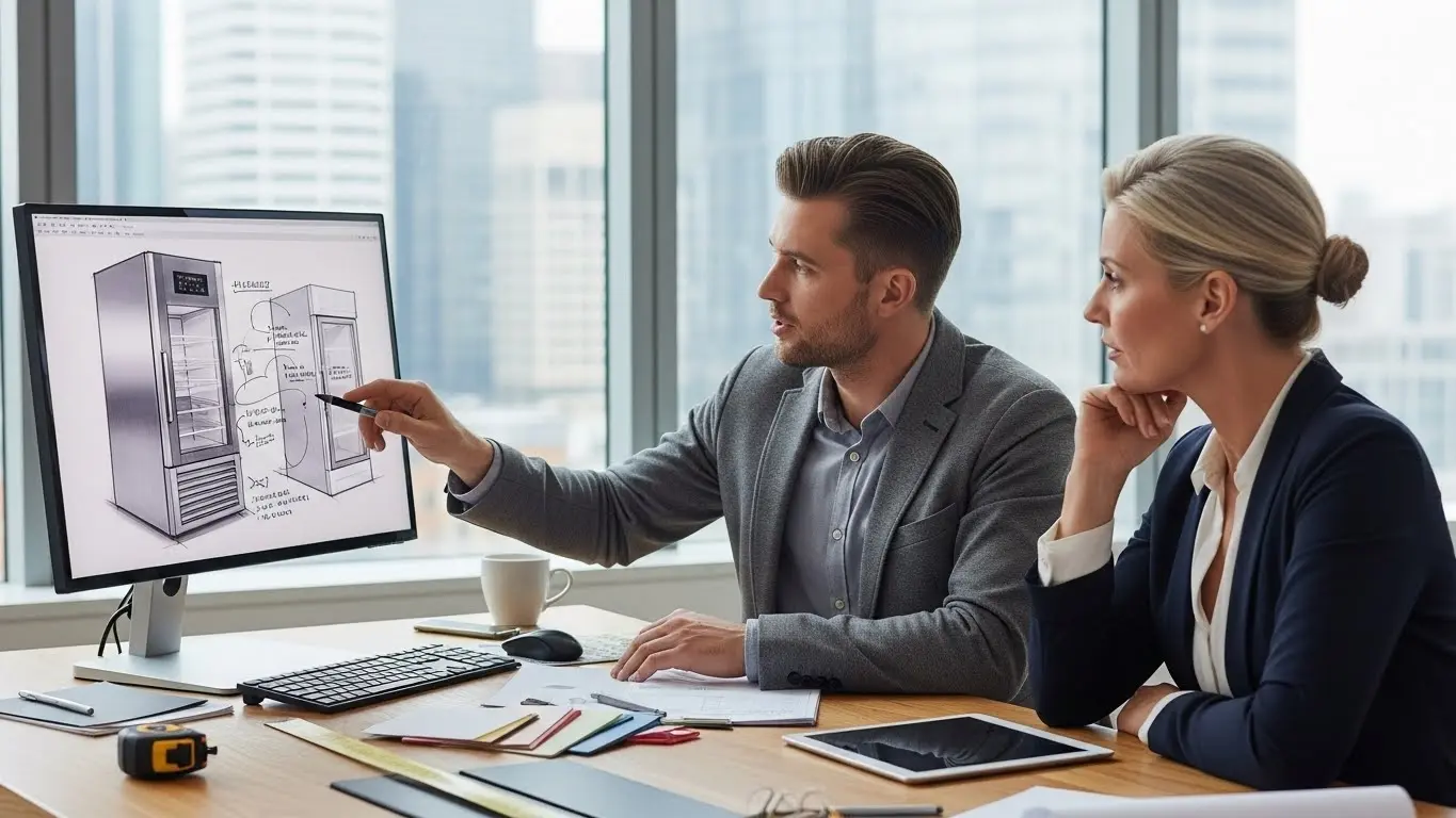 업소용 스탠드 냉동고 맞춤 솔루션