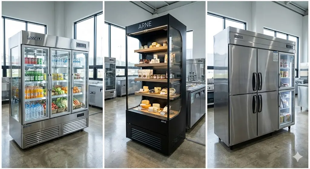 라셀르, 아르네코리아 등 주요 프리미엄 맥주냉장고 브랜드 비교 꼴라주