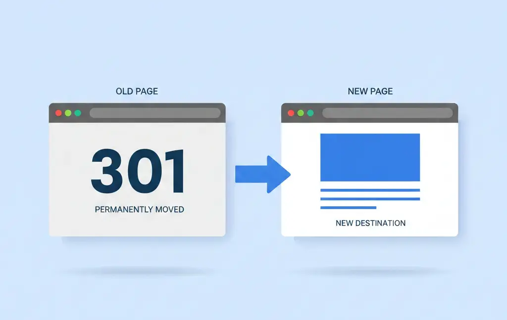 301 리디렉션과 캐노니컬 태그 비교