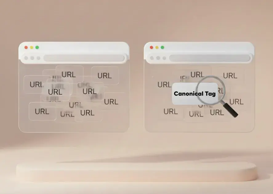 중복 URL을 정리하는 캐노니컬 태그 - 리드젠랩