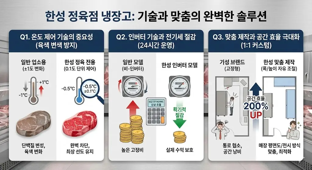 정육점냉장고