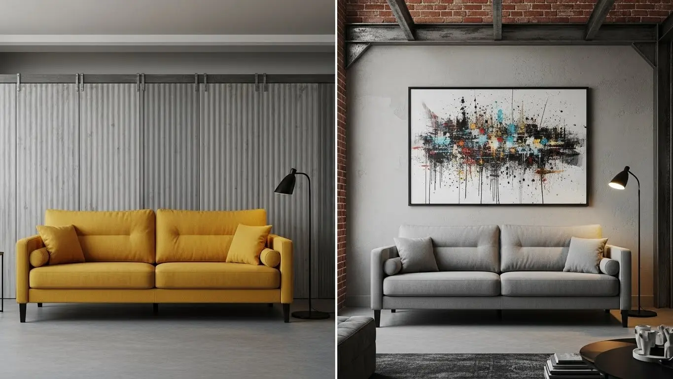 2인 소파 공간 넓어 보이는 법