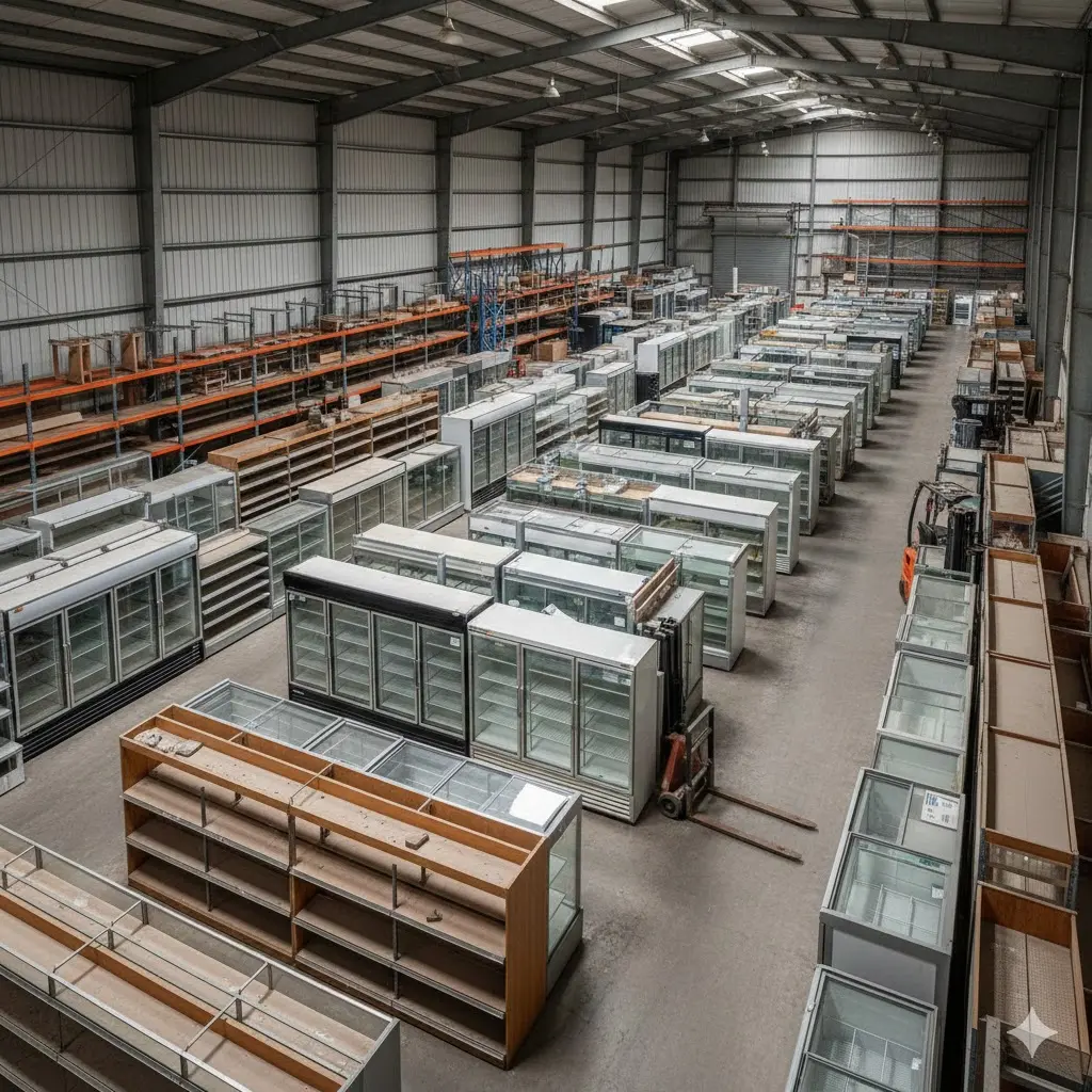 중고마트진열대