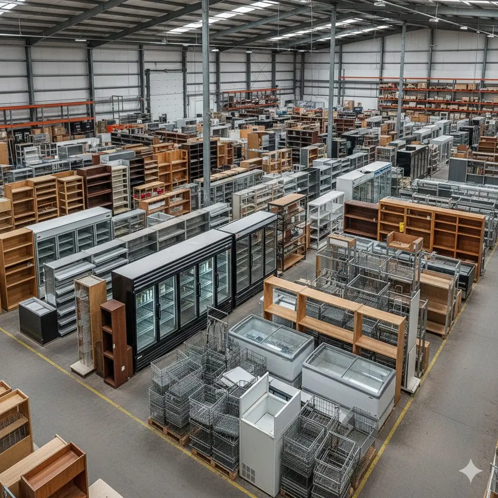 중고마트진열대