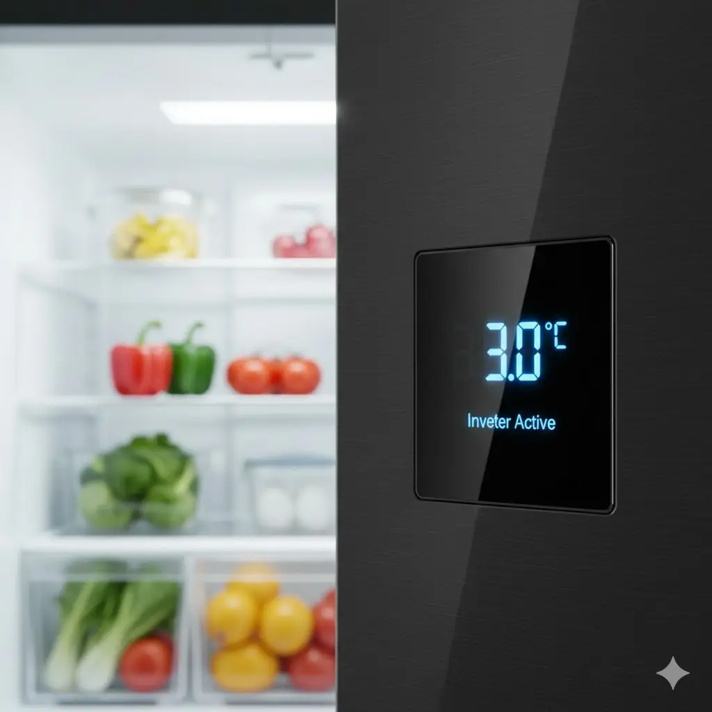 ±0.3℃의 온도 편차도 허용하지 않는 초정밀 인버터 제어 시스템.