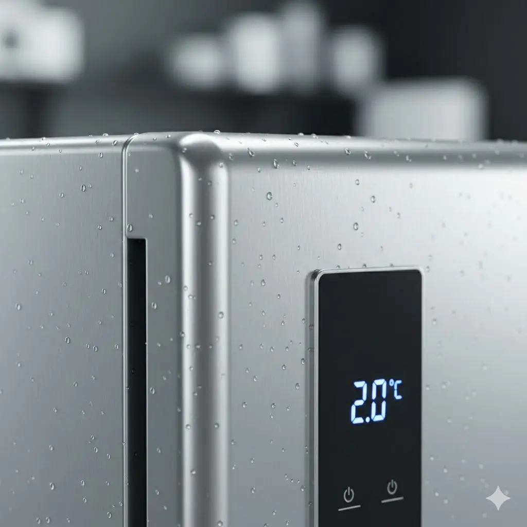 이물질 걱정 없는 심리스 마감과 정밀한 온도 제어 시스템.