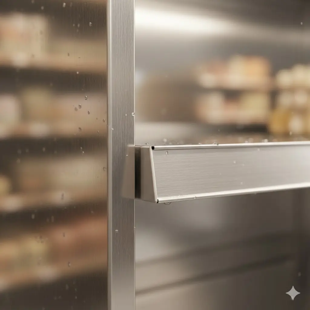 세월이 흘러도 변치 않는 견고함, 내외장 전체 풀 스테인리스 소재 적용.