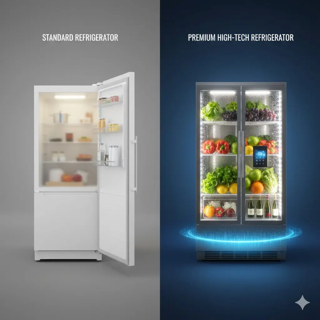 보급형 브랜드와 차별화되는 하이엔드 기술력의 차이.