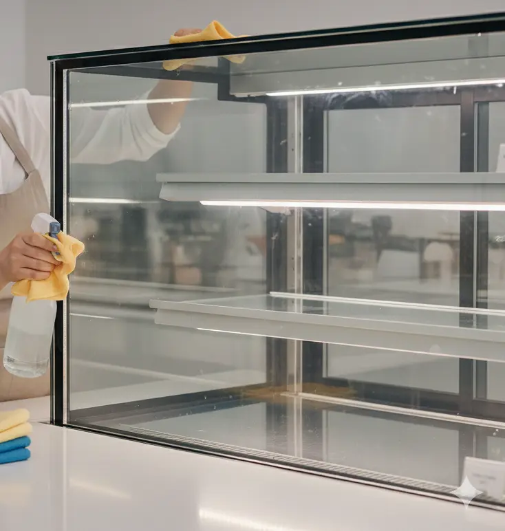 쇼케이스 청소 관리