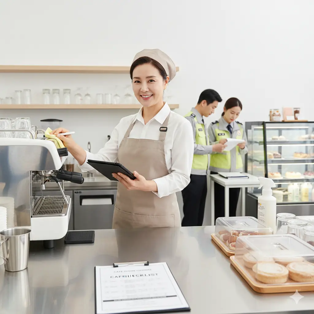카페 위생점검 대비