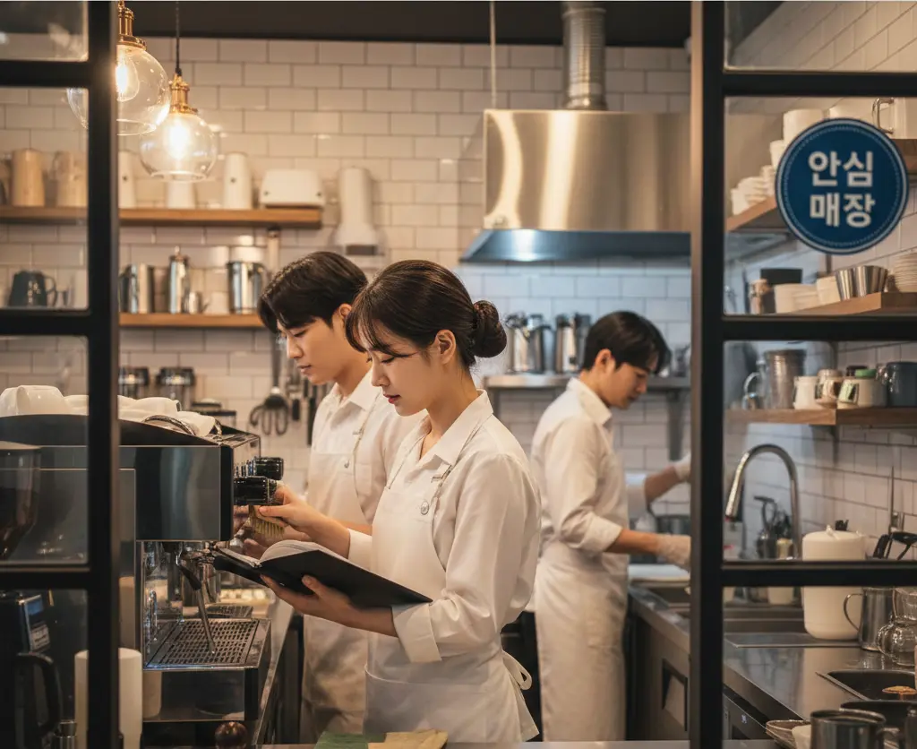 카페 위생점검 대비