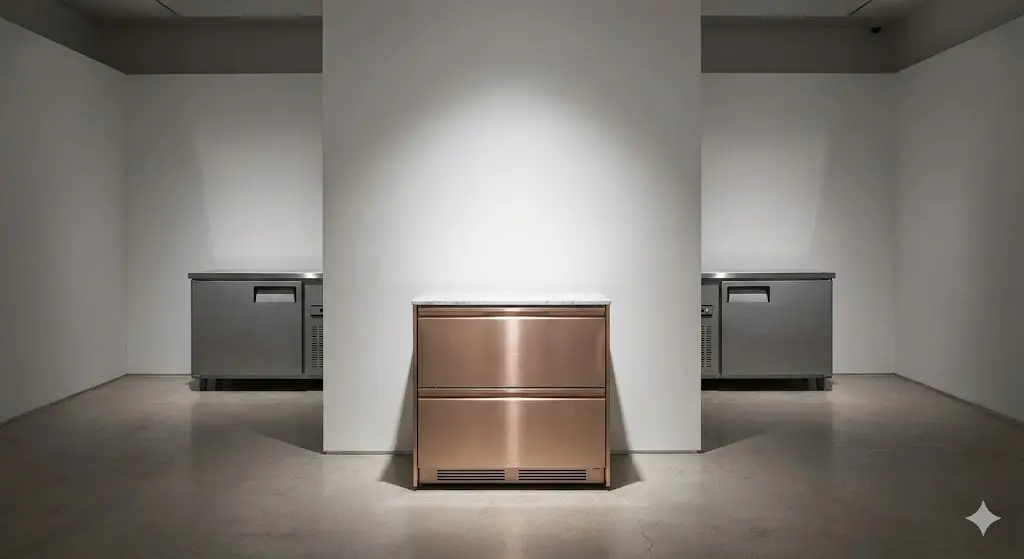 우성, 라셀르 등 타 브랜드와 비교되는 한성쇼케이스의 프리미엄 디자인