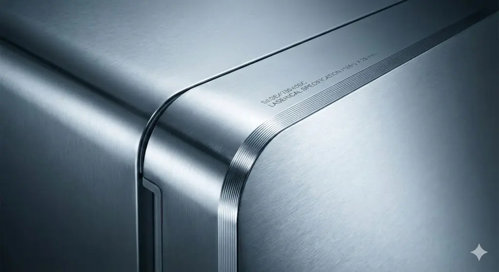 토핑테이블냉장고 내부의 위생적인 심리스 구조 설계 디테일