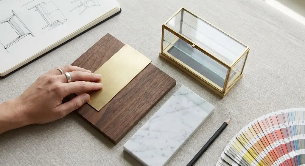 쇼케이스진열장 커스텀 제작을 위한 프리미엄 소재 샘플