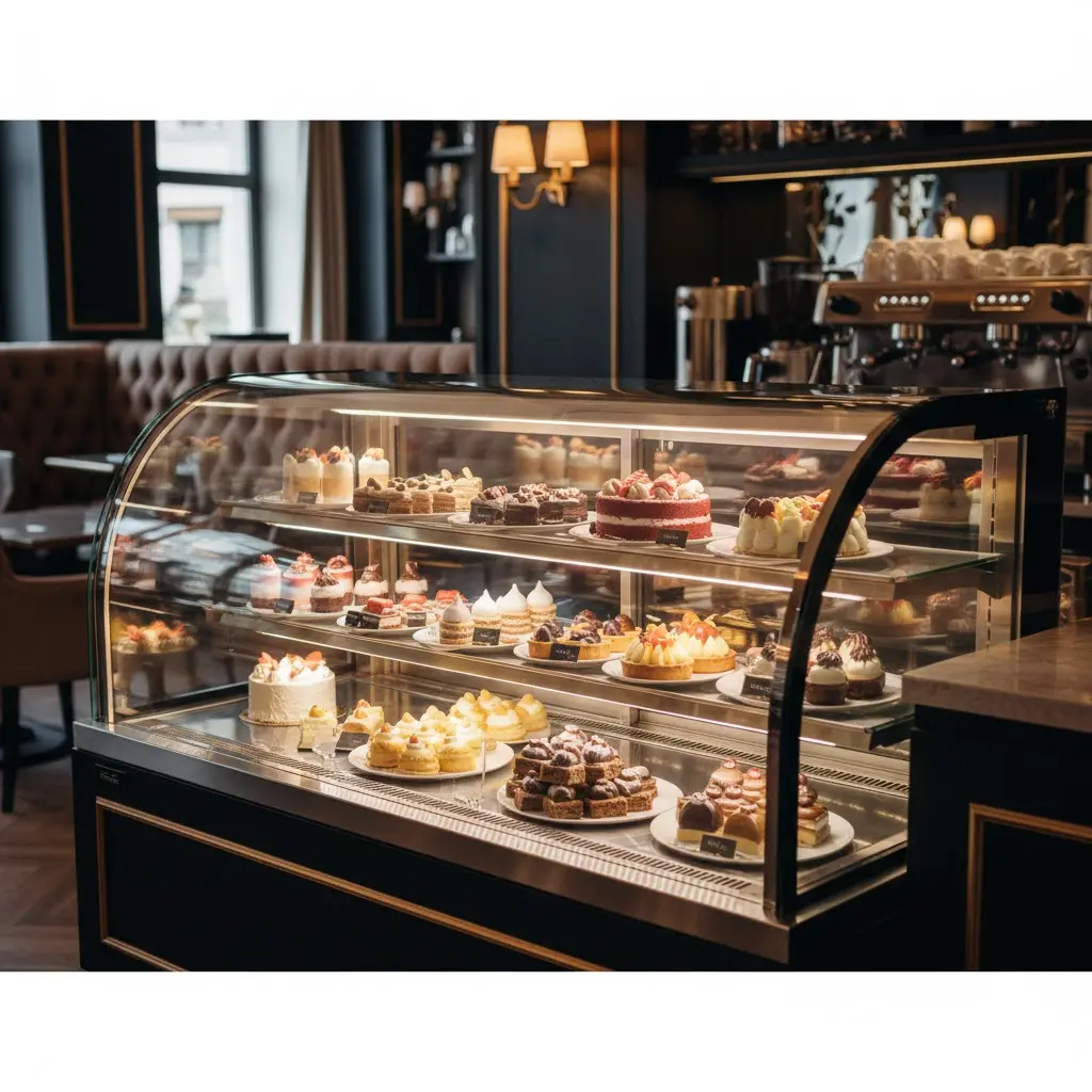 업소용 카페 쇼케이스