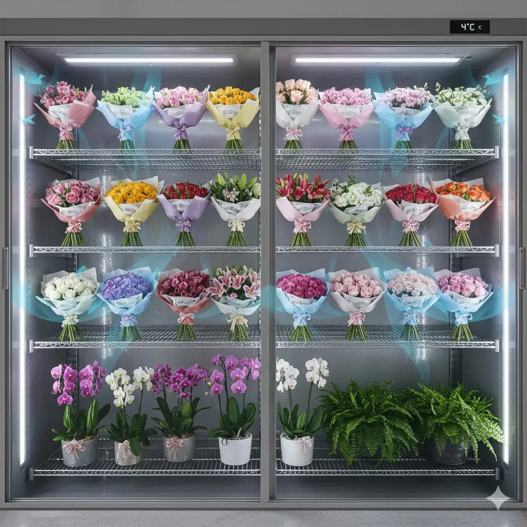 꽃집냉장고