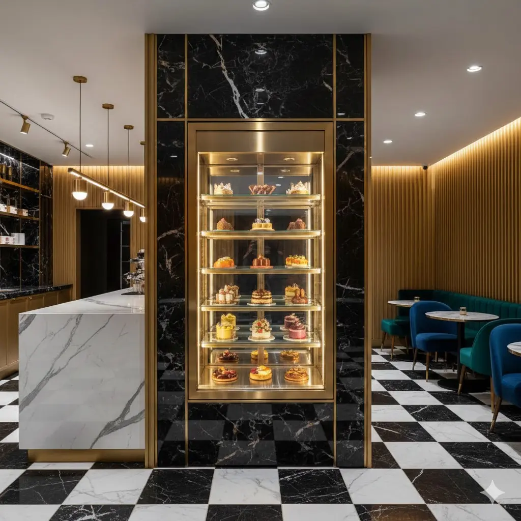 매장의 품격을 바꾸는 단 하나의 선택, 하이엔드 맞춤형 냉장쇼케이스제작.