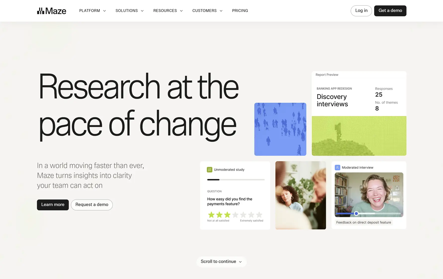 Maze(메이즈) - 전문적인 프로토타입 테스트 & 빠른 UX 리서치