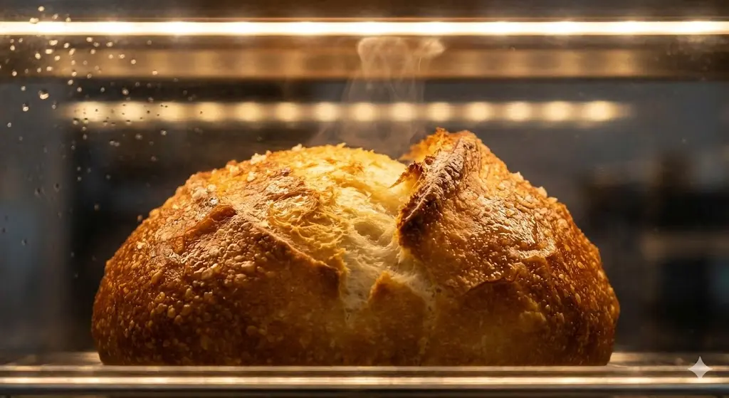 한성쇼케이스의 습도 보존 기술로 갓 구운 식감을 유지하는 베이커리 디테일