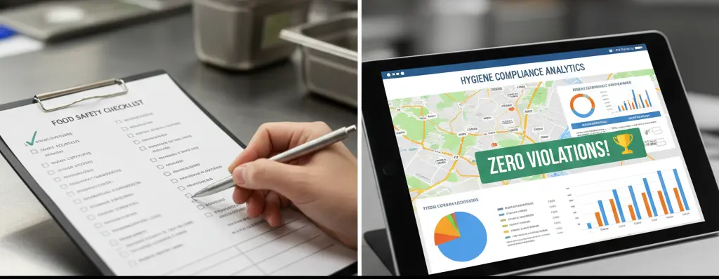 식당 위생 점검