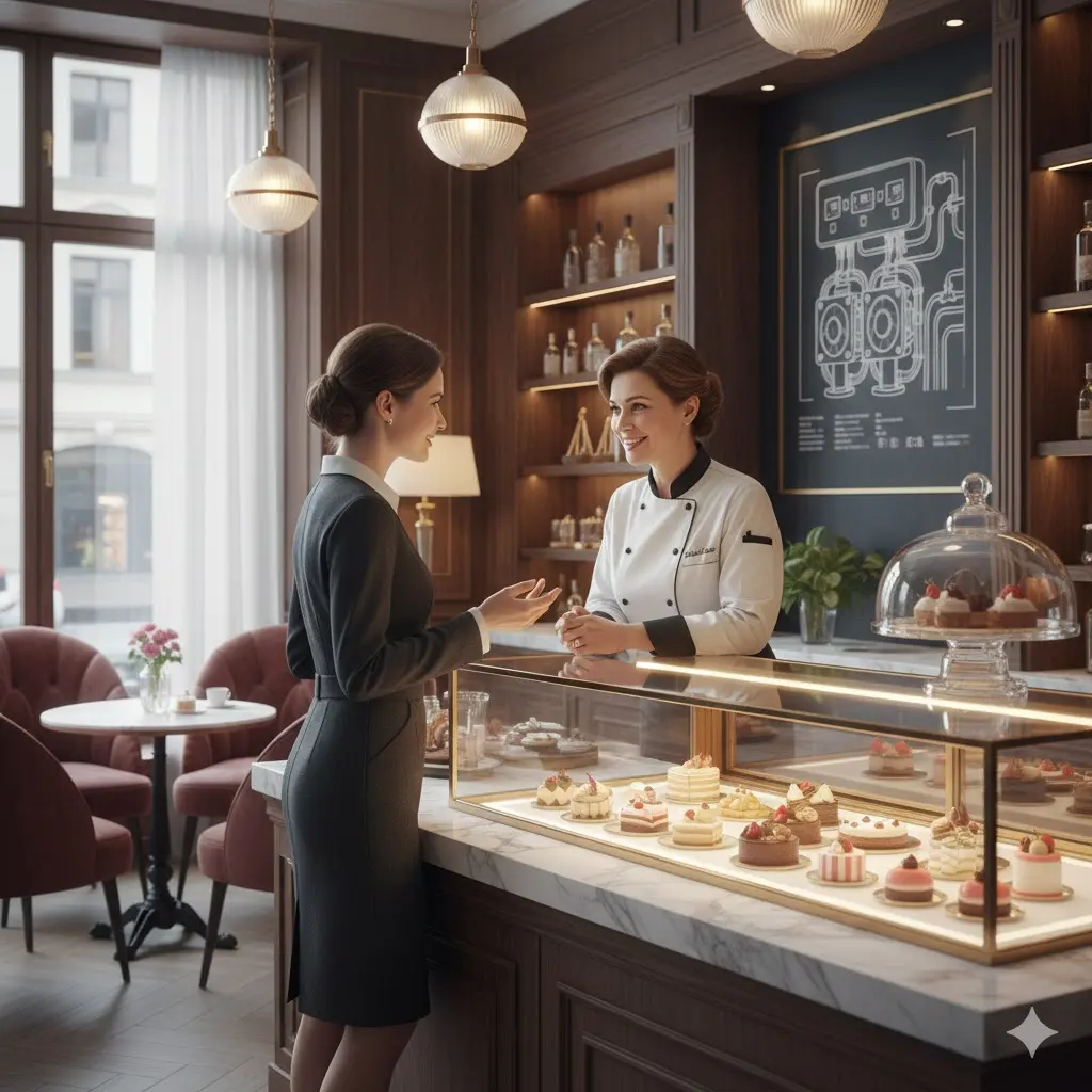 카운터탑쇼케이스