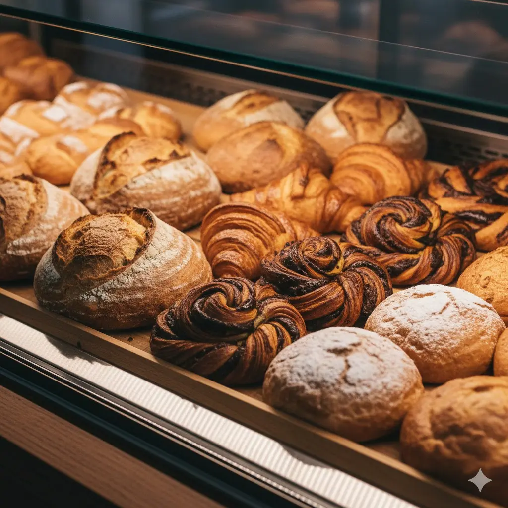 빵집 진열대