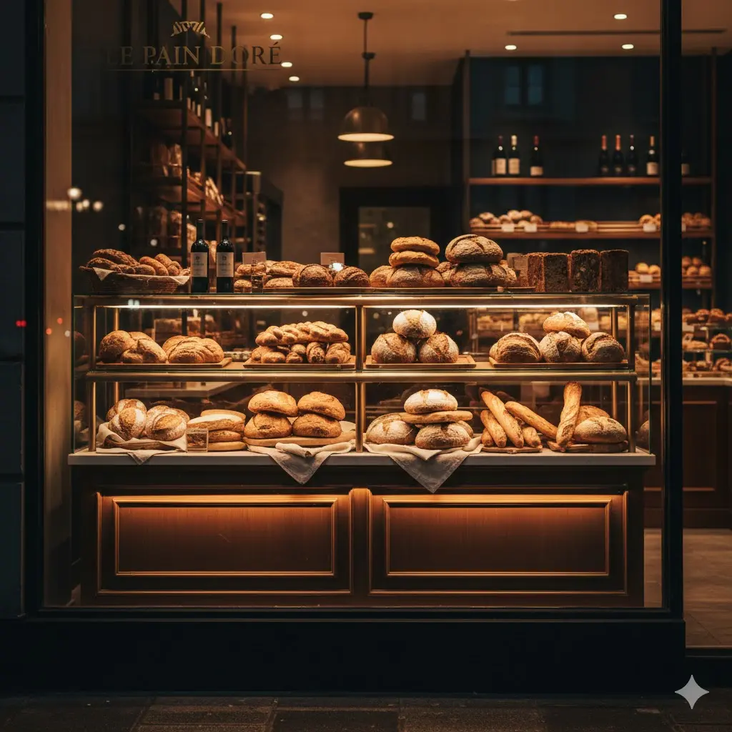 빵집 진열대