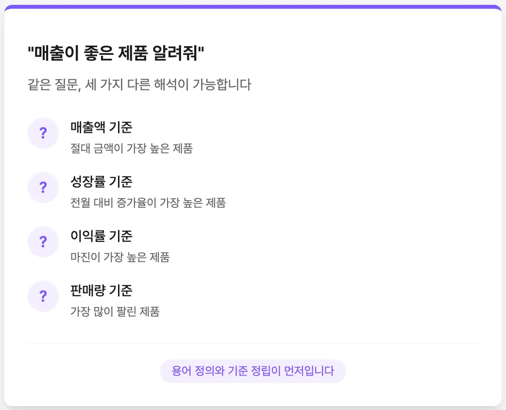 자연어는 같은 단어도 해석이 다르게 될 수 있습니다