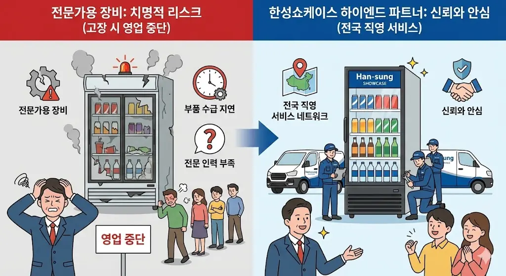 업소용음료수냉장고