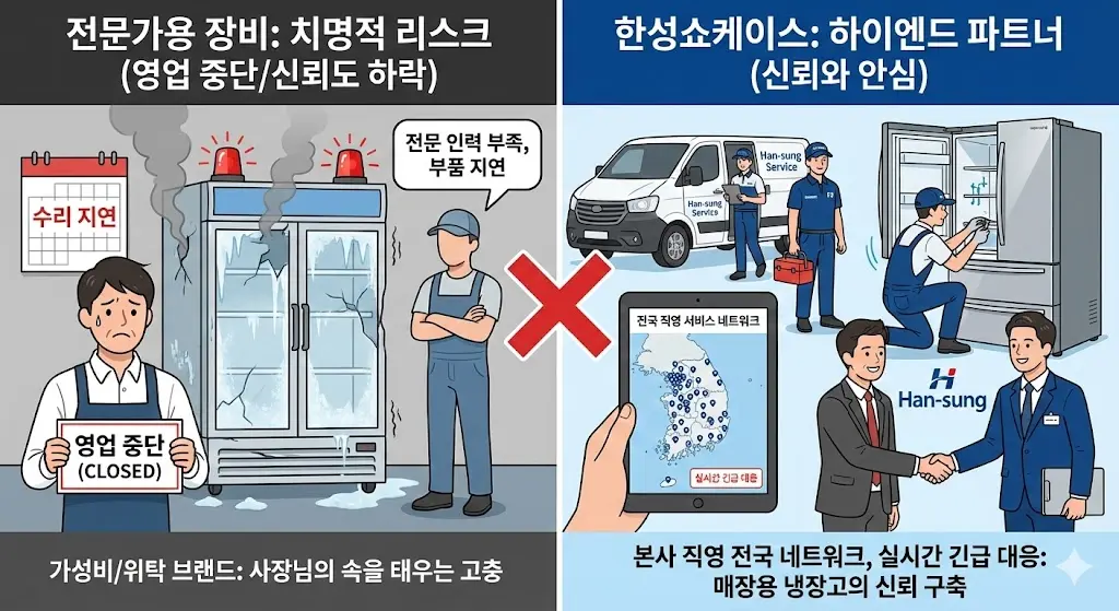 매장용냉장고