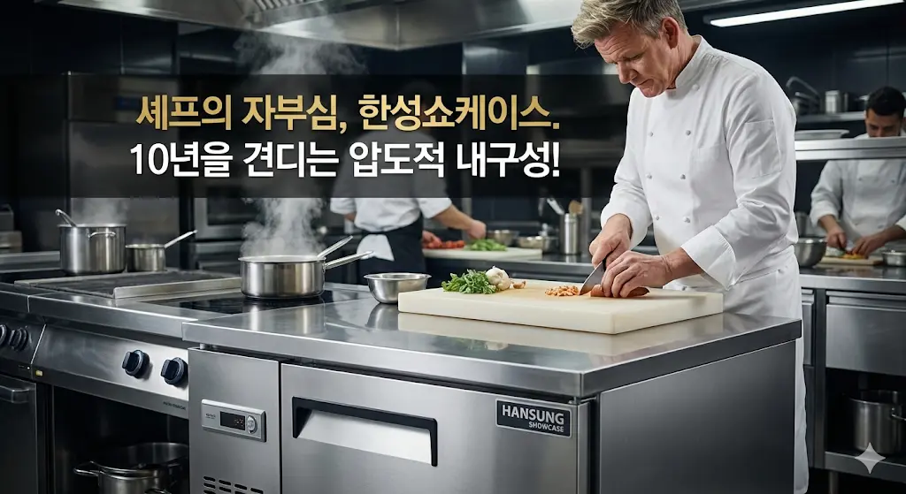 테이블냉동고